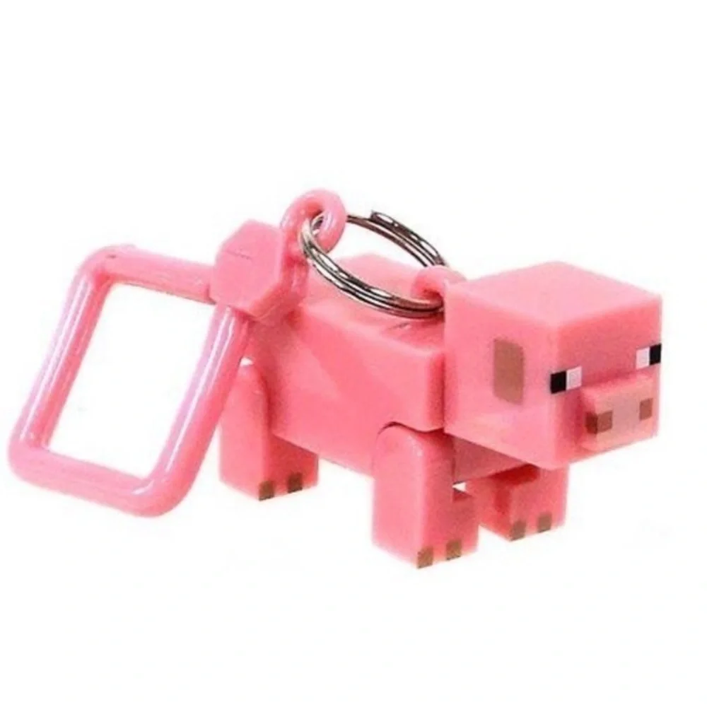 Minecraft Pig Key Chain Hangers - Picture 1 of 1